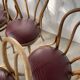 Lot of 6 Josef Kohn curved wood bistro chairs