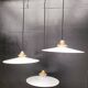 Opaline pendant lights