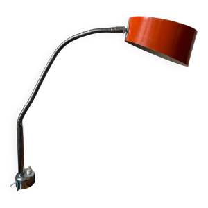 lampe d’atelier orange