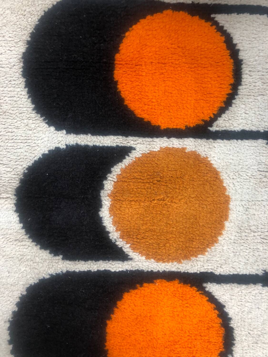 Space age vintage rug