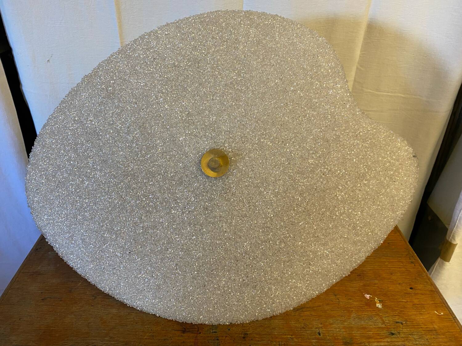 Antique perspex pendant light 60s vintage