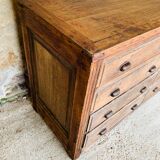Cabinetmaker's workshop furniture with 12 drawers circa 30's/40's