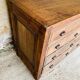 Cabinetmaker's workshop furniture with 12 drawers circa 30's/40's