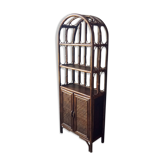 Rattan shelf unit from the 70s