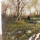 Rural landscape, oil on canvas signed F Baron