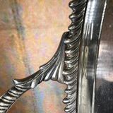 Large silver metal tray Mappin and Webb