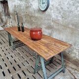 Old table trestle table garden table or dining table