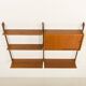 Small Ergo teak wall unit by John Texmon, Norway 1960s
