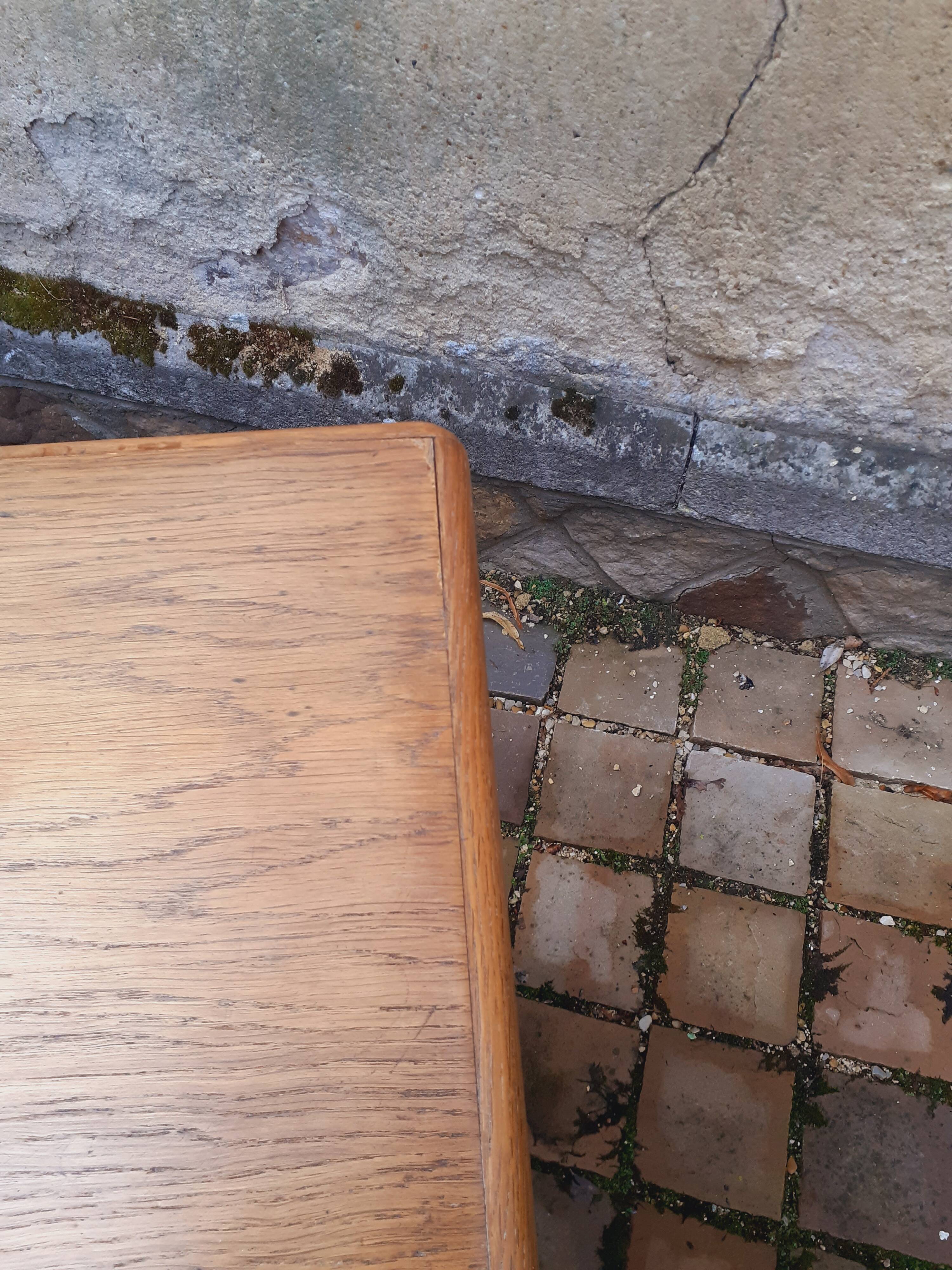 Vintage oak desk from the 60s