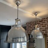 Pair of Original BTC England Titan Pendant Lights, Size 1