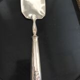 Art Deco dessert service covers in silver metal