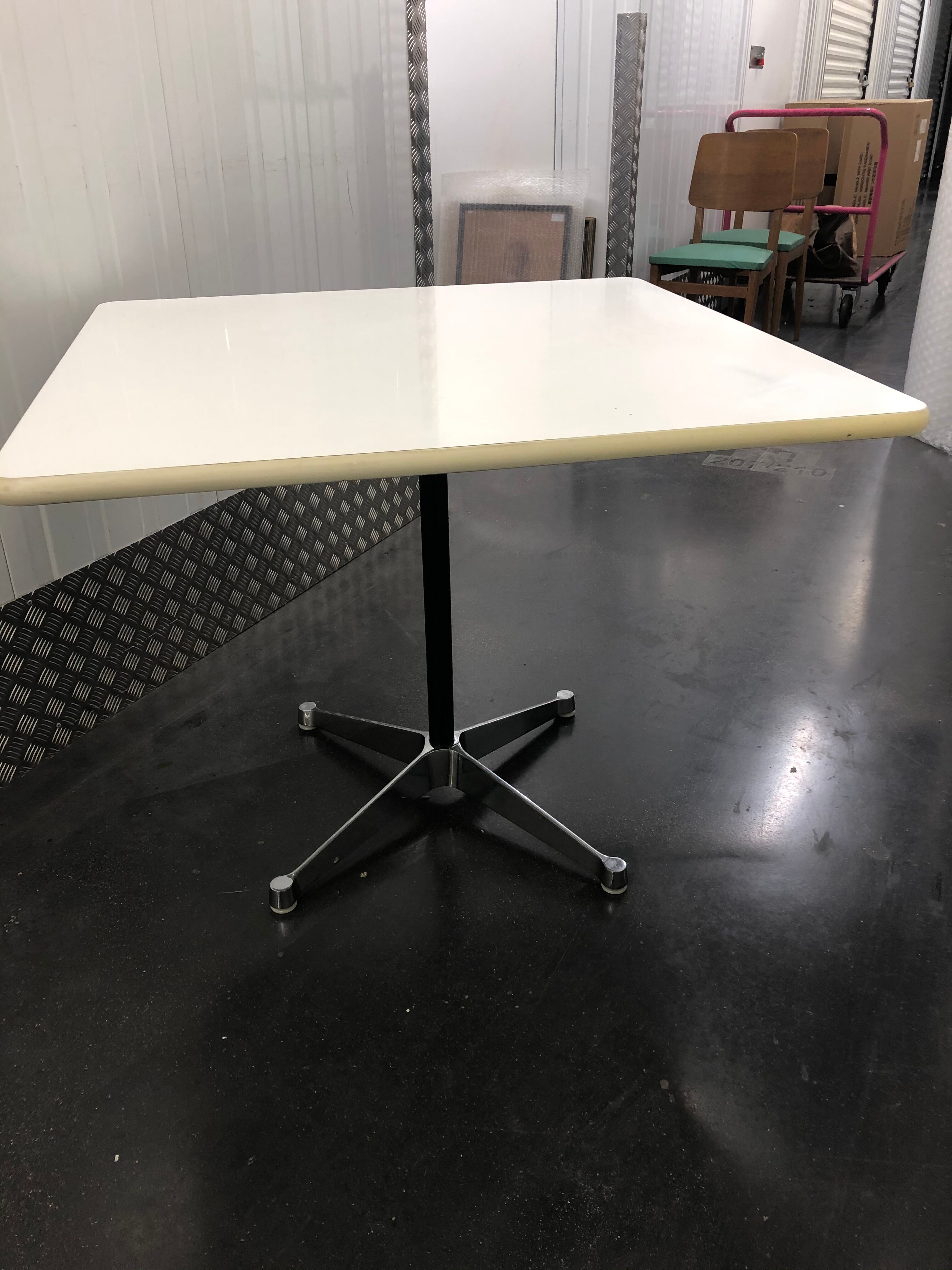 Charles & Ray Eames square table for Herman Miller 1960