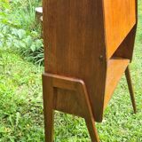 Petit secrétaire à abattant et sa chaise