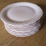 9 old flat plates