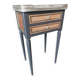 Antique Louis XVI style bedside table