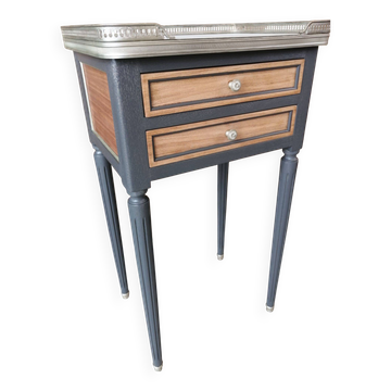 Antique Louis XVI style bedside table