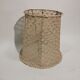 Vintage crochet lampshade