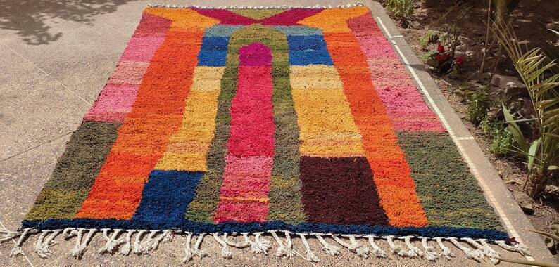 Colorful Moroccan rug 150/250cm