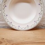 Assiette creuse Terre de fer