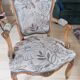 fauteuil cabriolet de style Louis XV