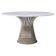 Warren Platner Edited by Knoll Carrara Marble Steel Table, USA, 1970s