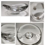 Design art glass ashtray by Kosta