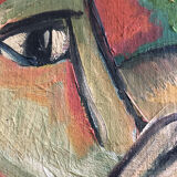 Cubist painting by Boris Chatzmann