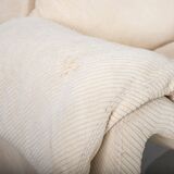 P60 chairs and ottomans by Vittorio Introini for Saporiti, 1960s, set of 4