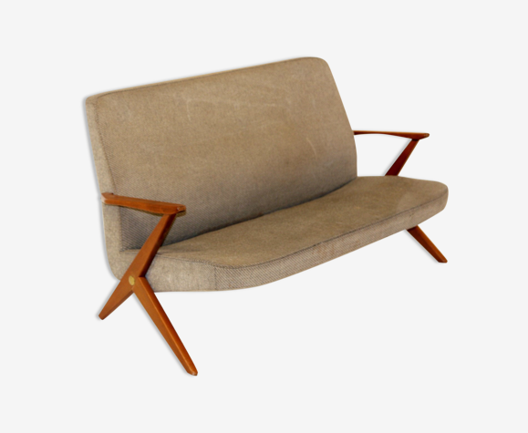 Canapé 2 places Bengt Ruda for NK Nordiska Kompaniet, Suède, 1950