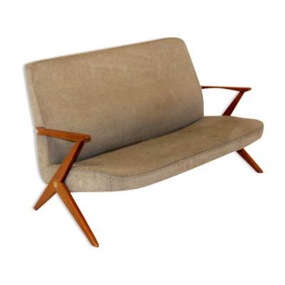 Canapé 2 places Bengt Ruda for NK Nordiska Kompaniet, Suède, 1950
