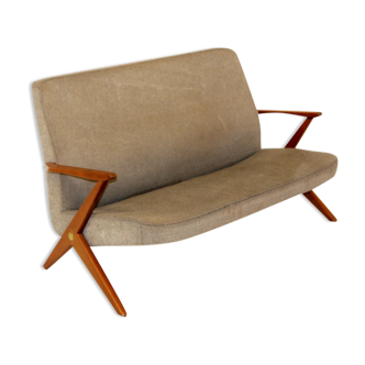 2-seater sofa, Bengt Ruda for NK, Nordiska Kompaniet, Sweden, 1950