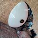Suspension en verre peint