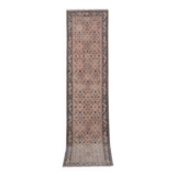 Vintage Turkish Oushak Handwoven Rug 97x417 cm