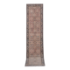Vintage Turkish Oushak Handwoven Rug 97x417 cm