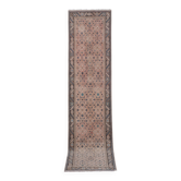Vintage Turkish Oushak Handwoven Rug 97x417 cm