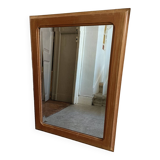 70' Scandinavian solid wood mirror