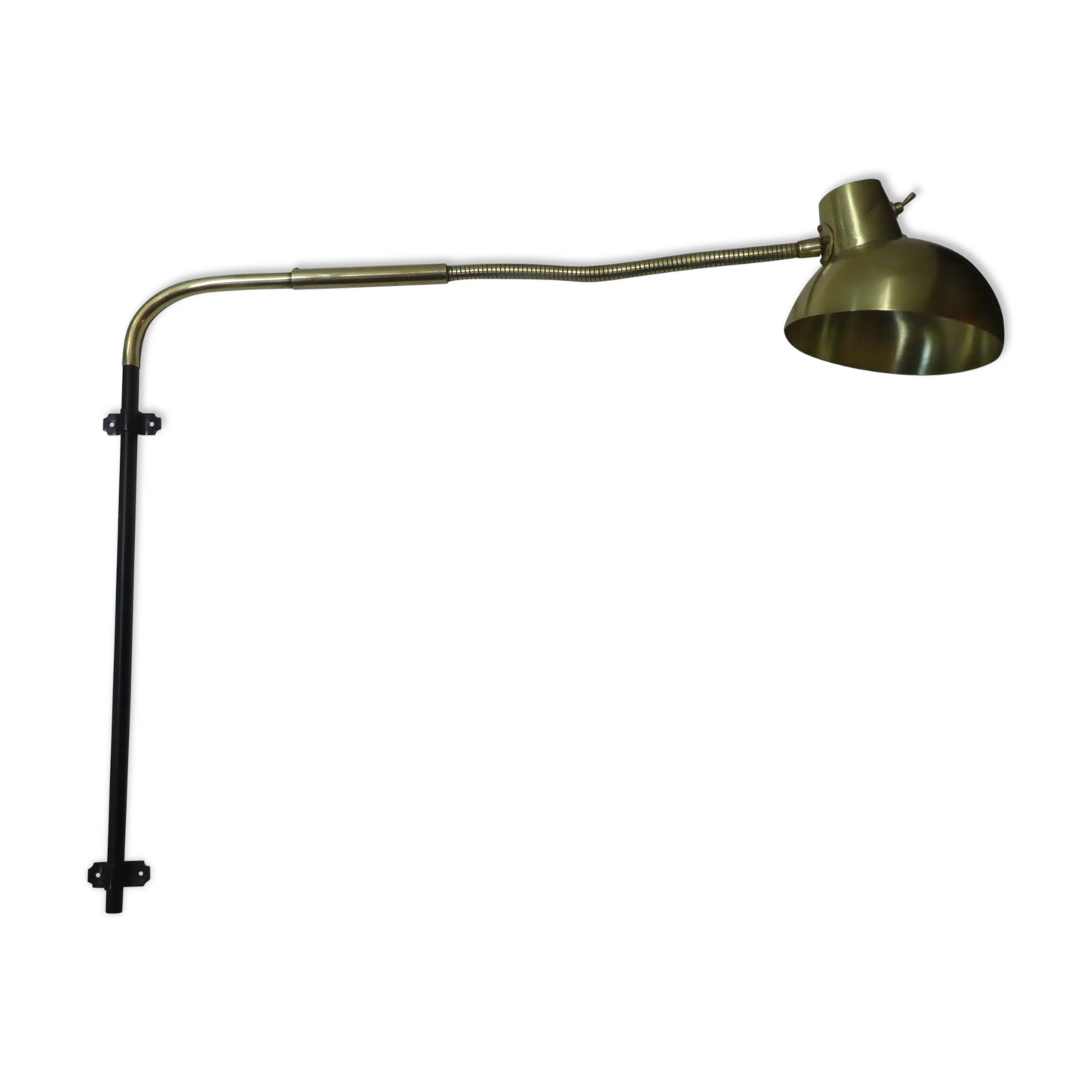 Lampe potence laiton