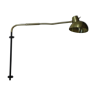 Brass gallows lamp