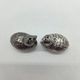 Pair of silver-plated metal bird salt and pepper shakers