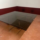 Table basse carrée modèle "André II" - Tobia SCARPA pour GAVINA-KNOLL