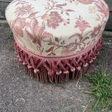 Armchair and pouf in Napoleon III style, Jean Roche