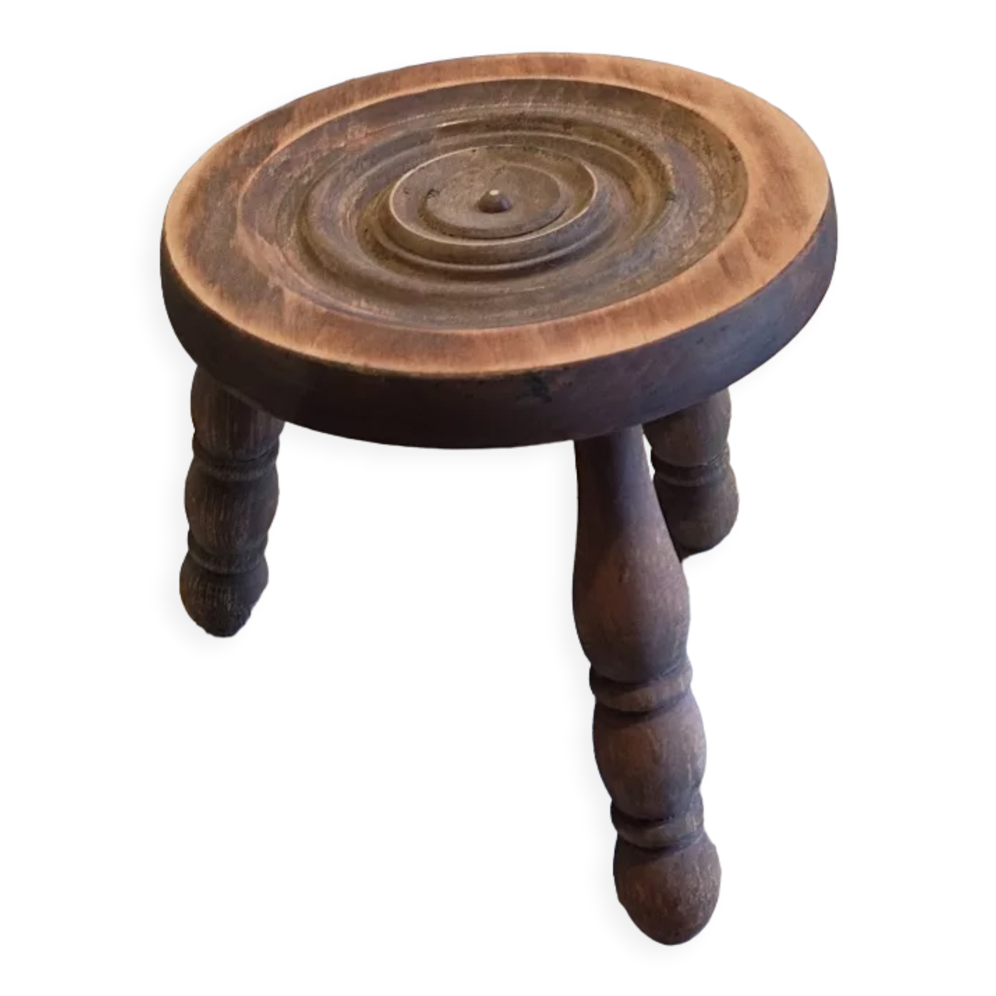 Solid wood stool legs tripod aero-gummed