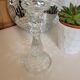 Large moulded glass chandelier