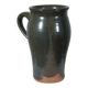 Vintage mid-century oxidised pottery vase