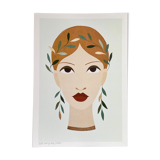 Celine Kadara's 'Daria' printed poster