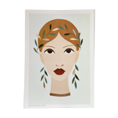 Celine Kadara's 'Daria' printed poster
