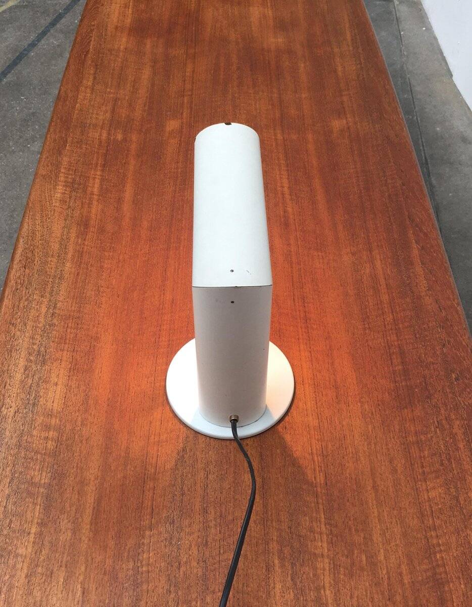 Minimalist metal table lamp by Brendel Leuchten Berlin, 1970s.