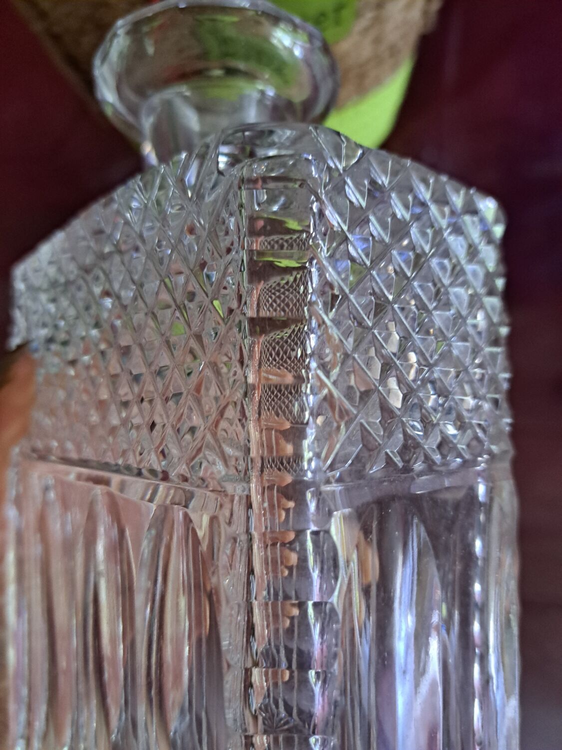 Carafe en cristal