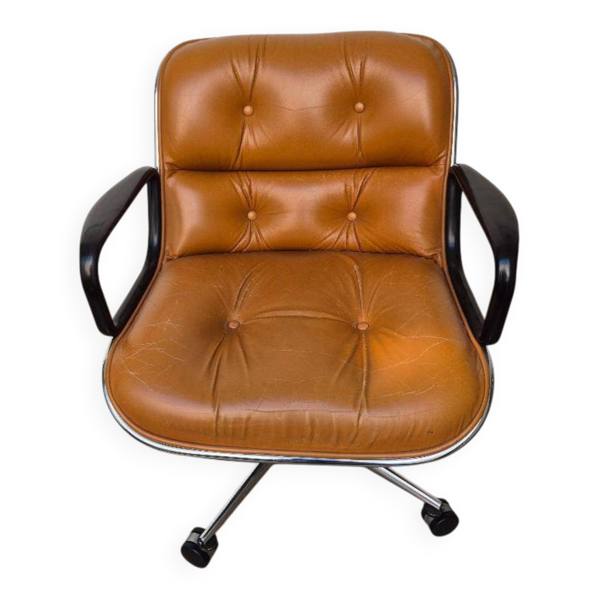 Executive chair with wheels by Pollock