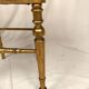 Napoleon III period gilded wood chair